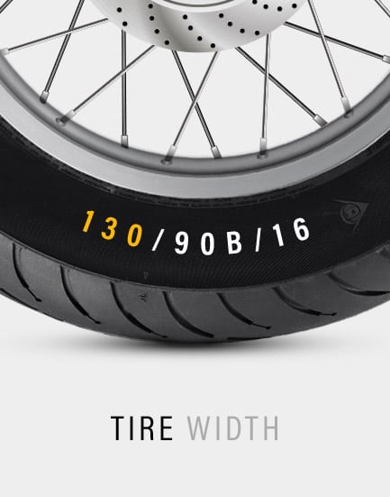 Motorcycle Tire Width Chart