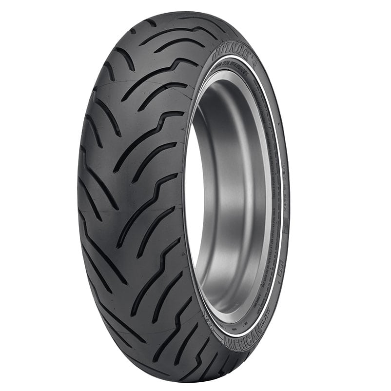 72H Black Wall for Harley-Davidson Softail Heritage Classic FLSTC 1987-2006 Dunlop American Elite Front Motorcycle Tire MT90B-16 