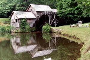 Mabry Mill, Blue Ridge Parkway, VA. Photo: 2006 Bob Ward