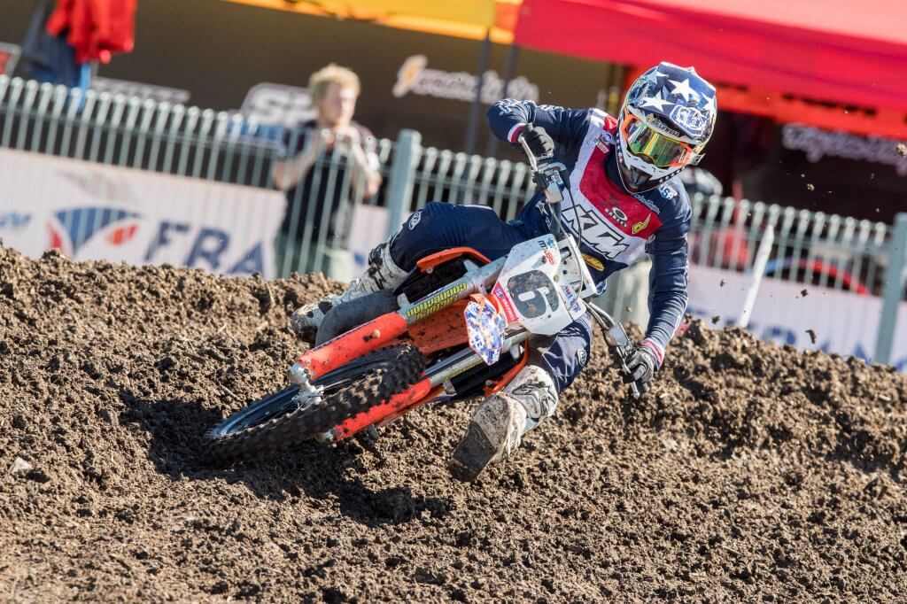 Junior World Motocross Championship Caden Braswell KTM