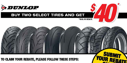 Check Rebate Status >> Promotions Dunlop Motorcycle Check Rebate Status >> Promotions Dunlop Motorcycle