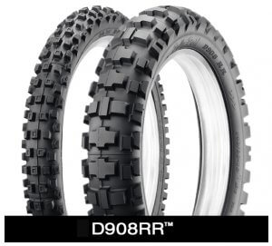 Dunlop D908 RR Motorcycle Tires