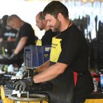 Installing Tires at Loretta's
