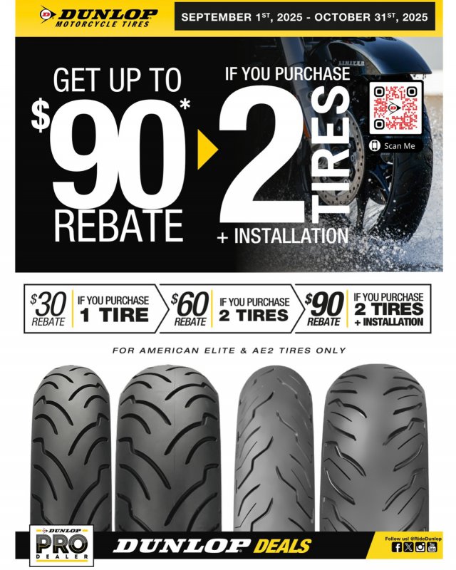 Buy New Motorcycle Tires From Wimer's Cycle | Authorized